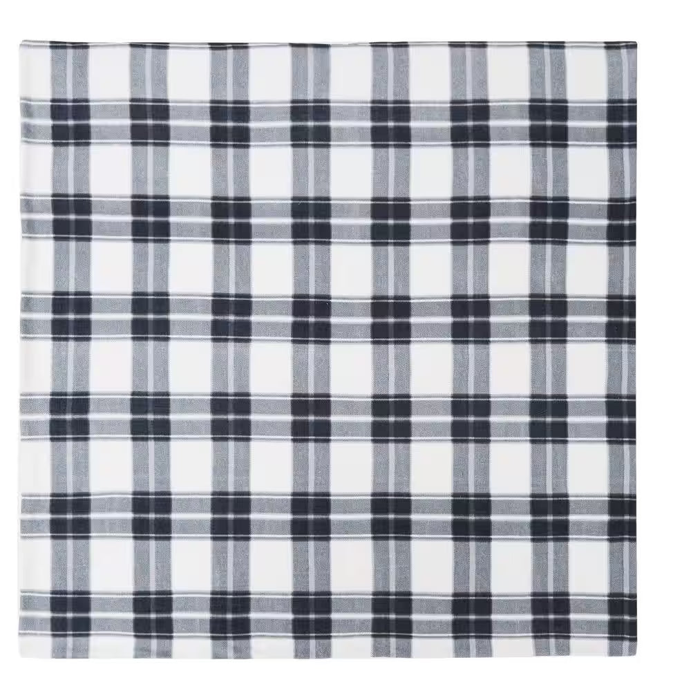 Cozy Teddy Blue Plaid Polyester Twin XL Blanket